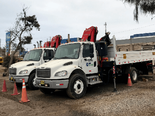 CAMIONES GRÚA FREIGHTLINER.